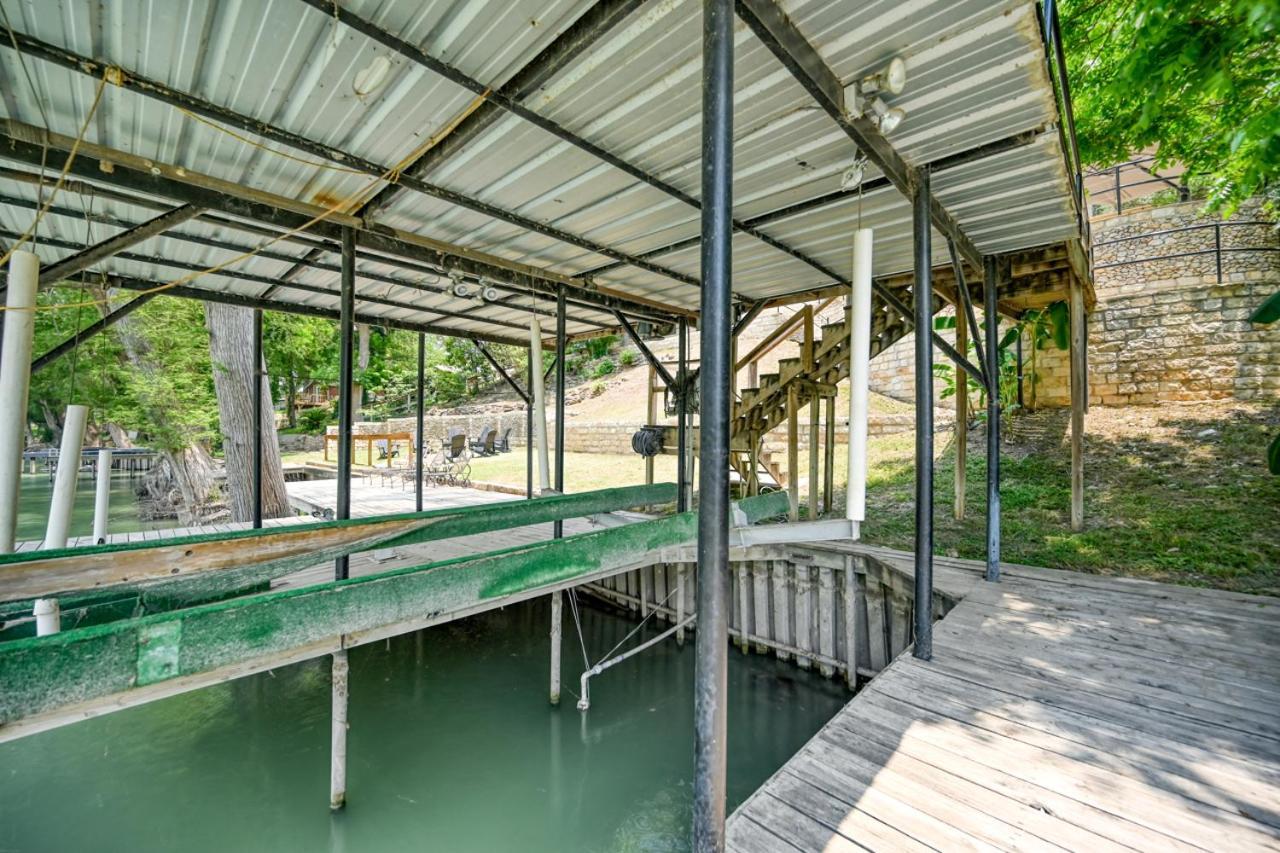 Luxury Lakefront Oasis With Boat Dock-Firepit McQueeney Luaran gambar